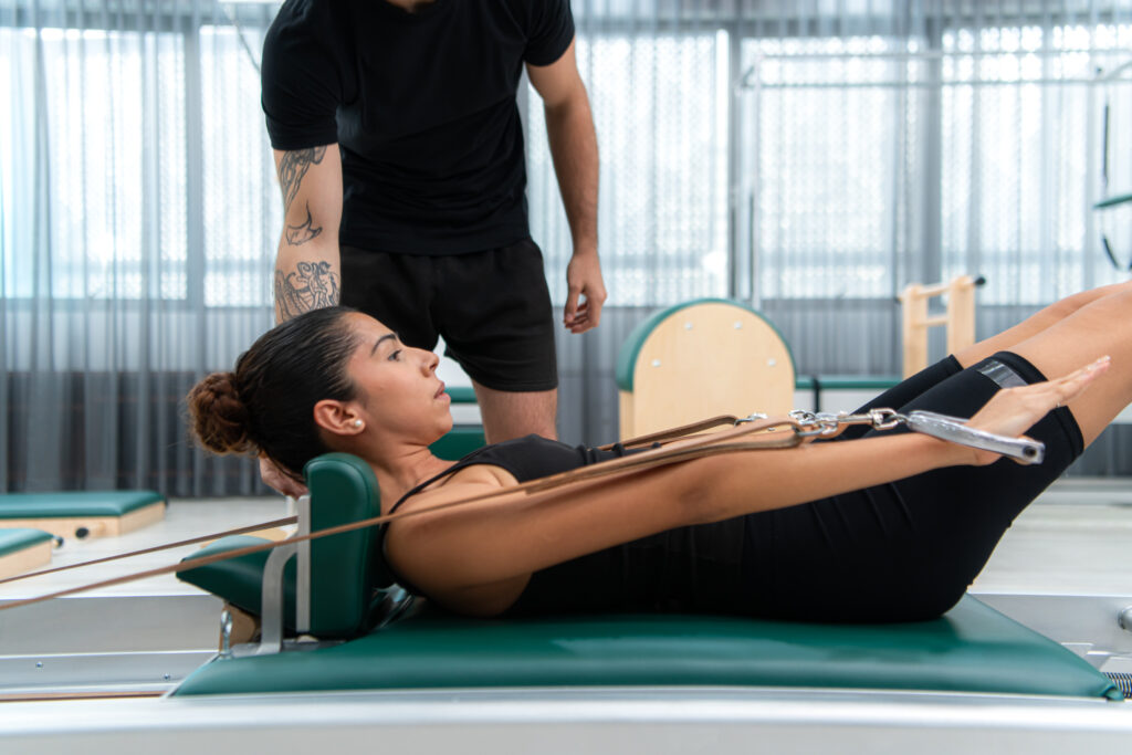 Premium Las Vegas Pilates class focusing on strength, flexibility, and relaxation for wellness seekers.