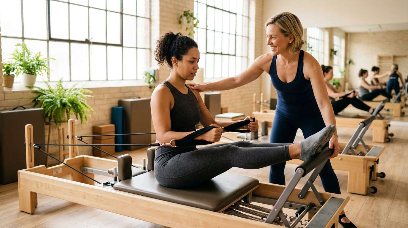 First Pilates class in Las Vegas beginner