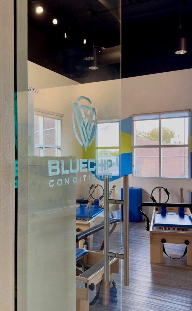 Reformer Pilates class at Blue Chip Conditioning studio in Las Vegas