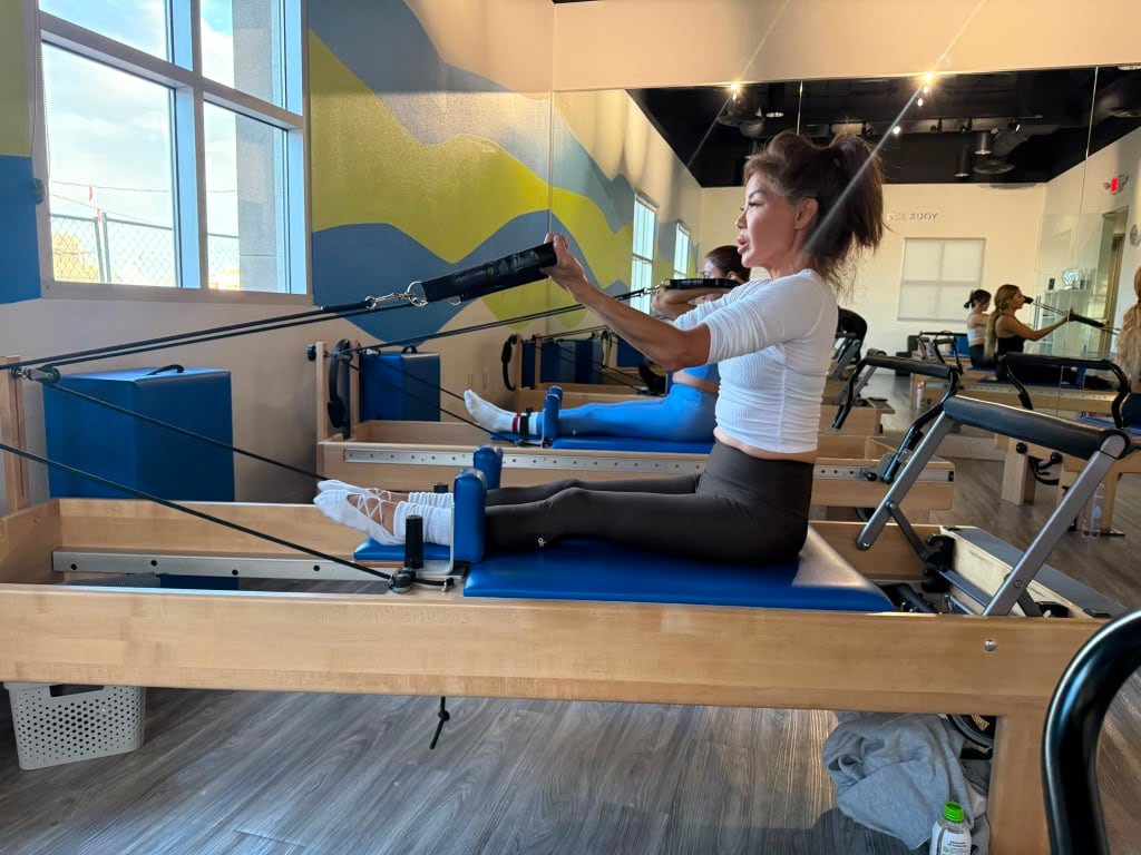Reformer Pilates class at Blue Chip Conditioning studio in Las Vegas