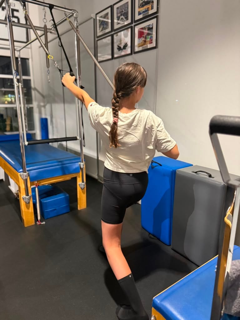Reformer Pilates class at Blue Chip Conditioning studio in Las Vegas